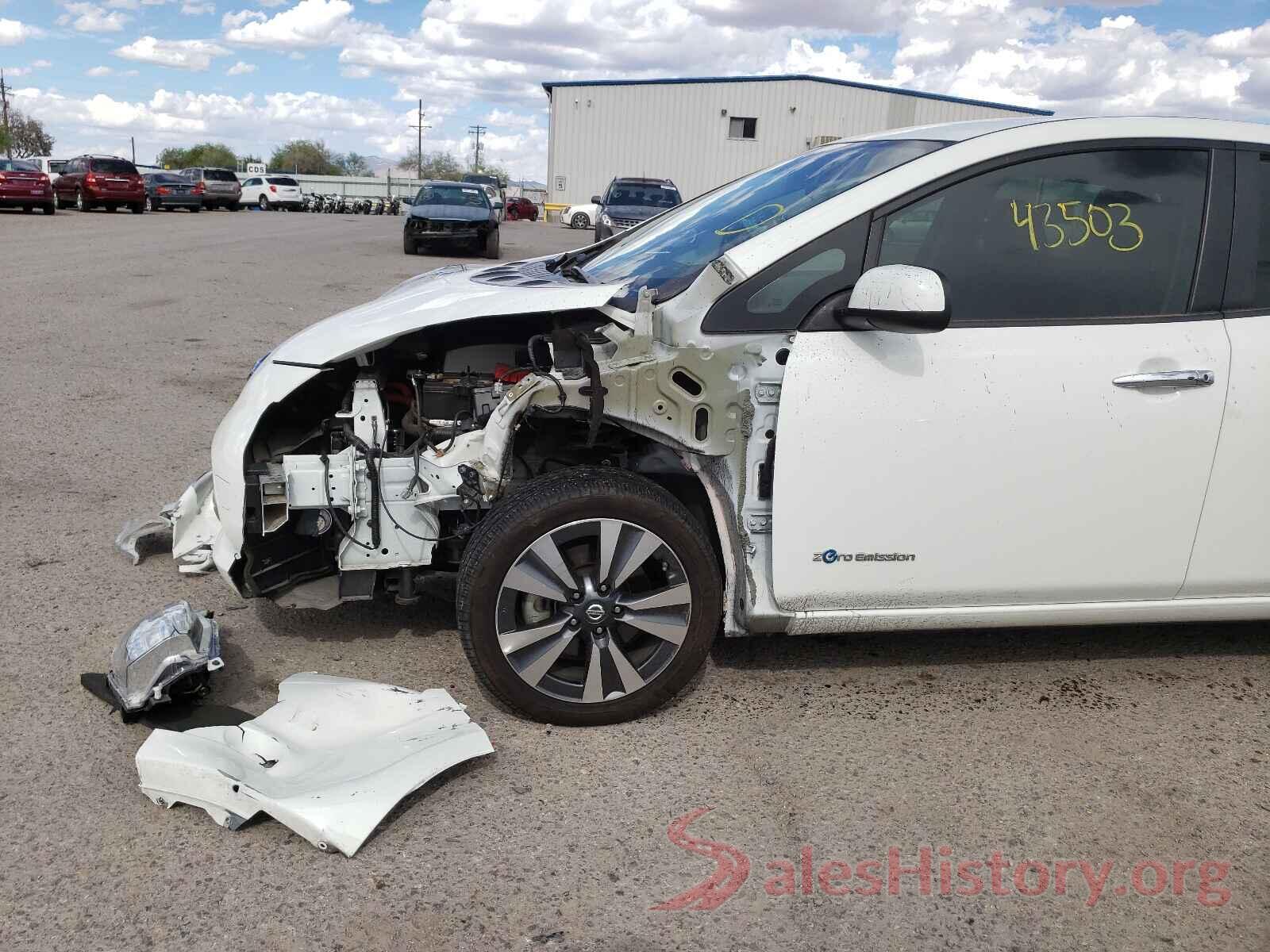 1N4BZ0CP6HC302660 2017 NISSAN LEAF