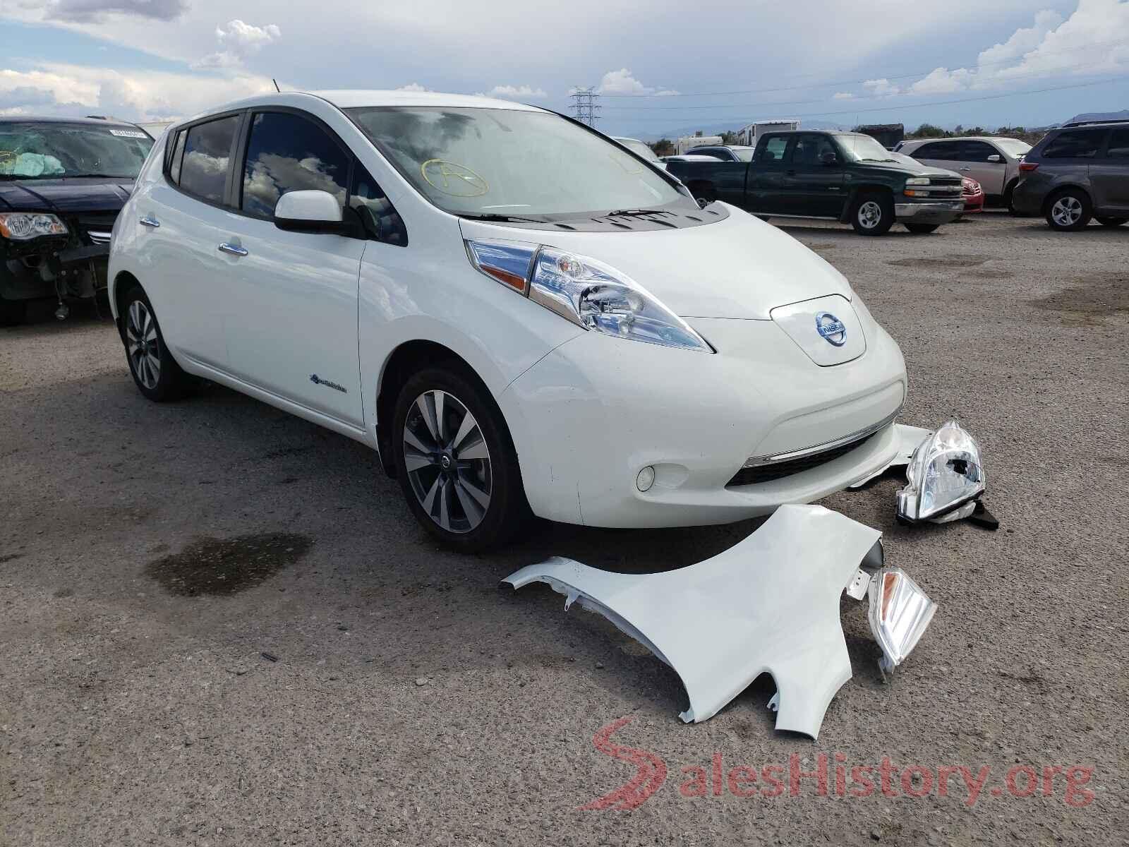 1N4BZ0CP6HC302660 2017 NISSAN LEAF