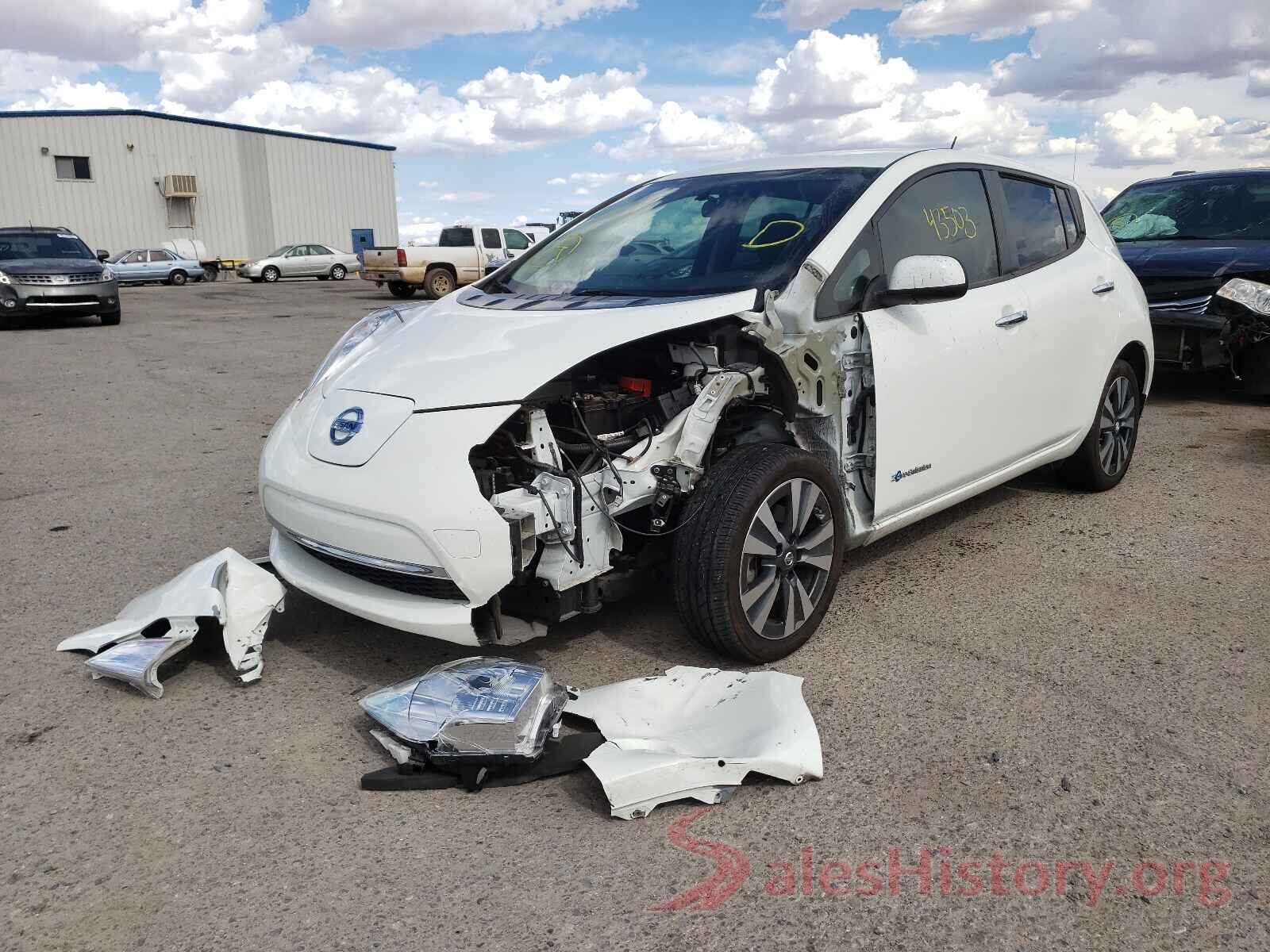 1N4BZ0CP6HC302660 2017 NISSAN LEAF