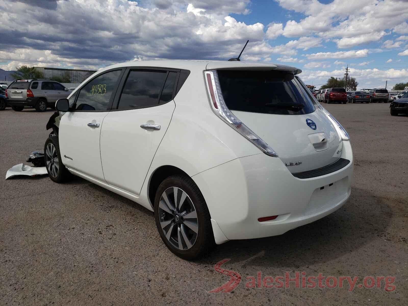 1N4BZ0CP6HC302660 2017 NISSAN LEAF