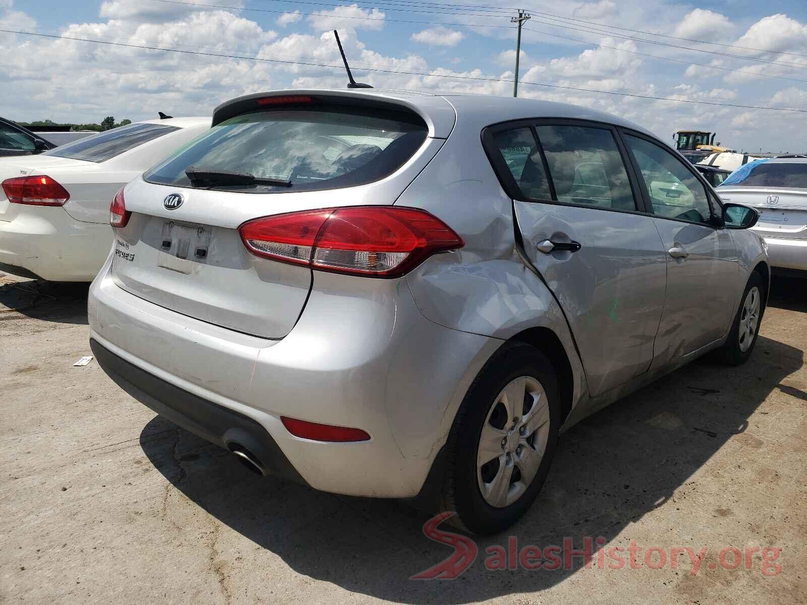 KNAFK5A8XH5681415 2017 KIA FORTE