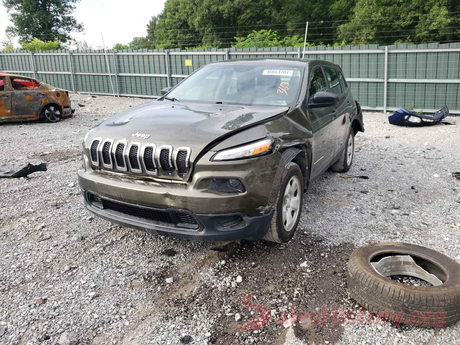 1C4PJLAB1GW165799 2016 JEEP CHEROKEE