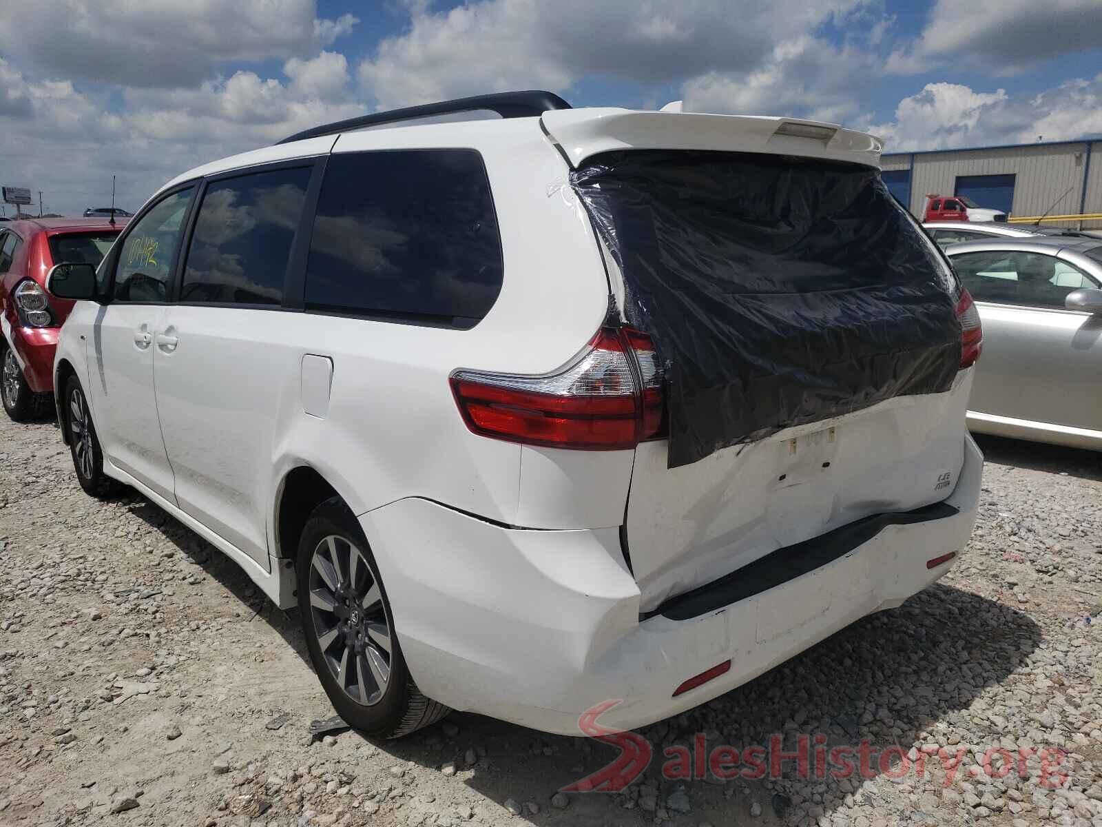 5TDJZ3DC7JS189485 2018 TOYOTA SIENNA