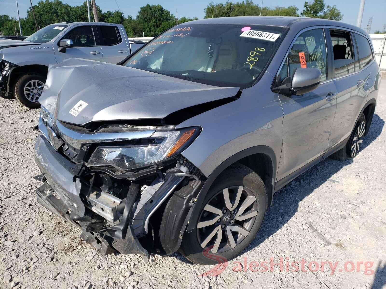 5FNYF6H53KB072898 2019 HONDA PILOT