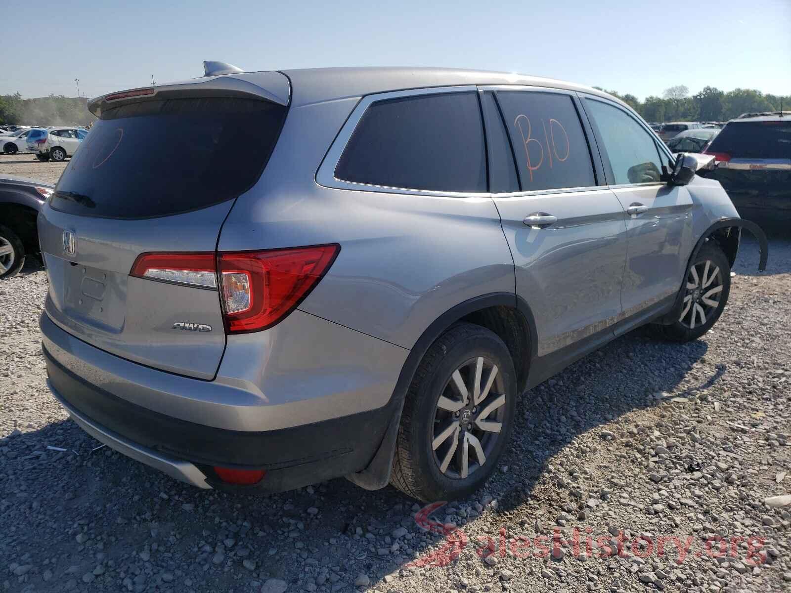 5FNYF6H53KB072898 2019 HONDA PILOT