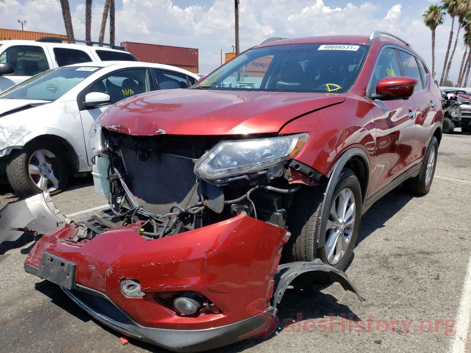 KNMAT2MT4GP668011 2016 NISSAN ROGUE