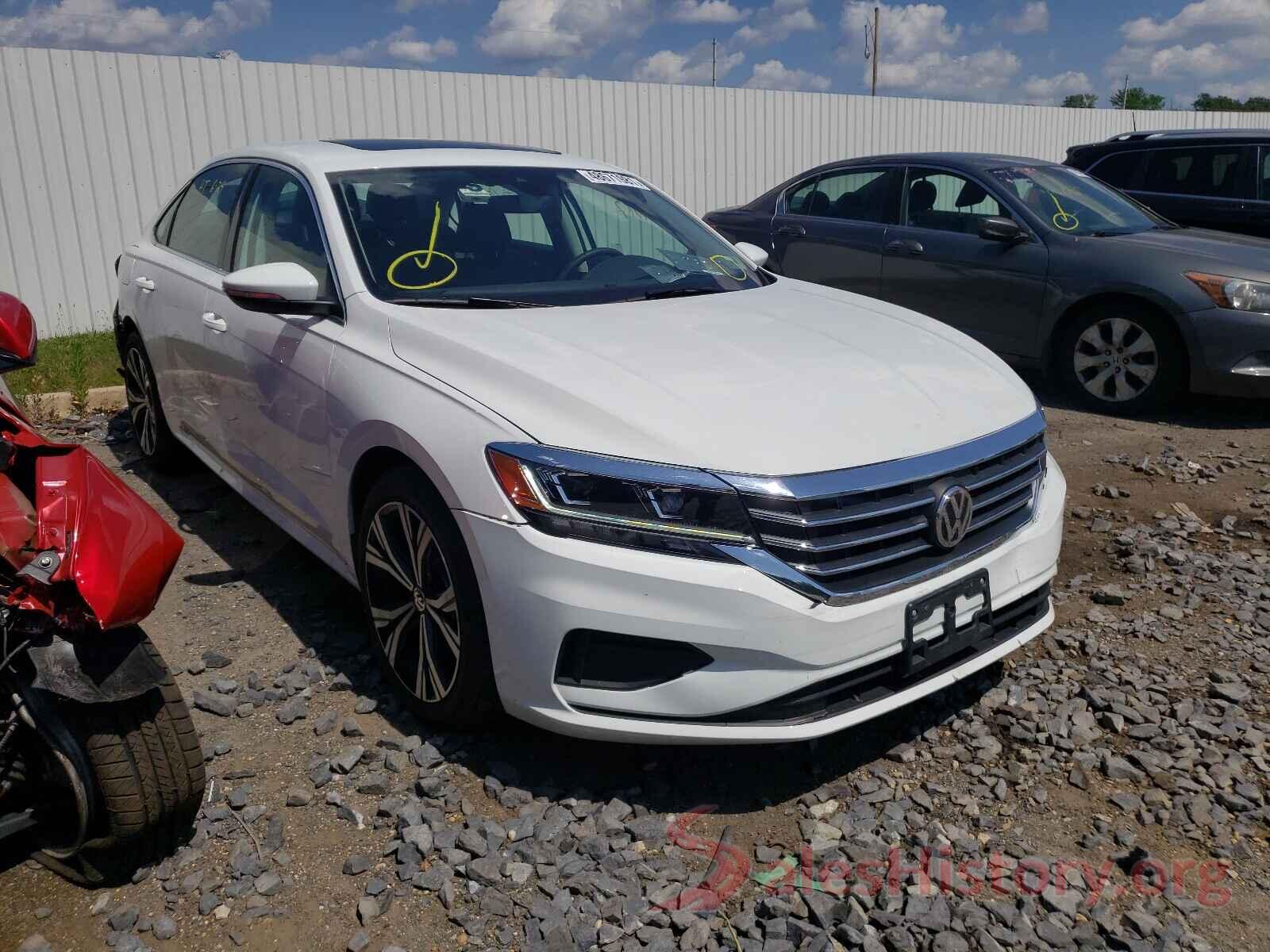 1VWSA7A33MC009347 2021 VOLKSWAGEN PASSAT