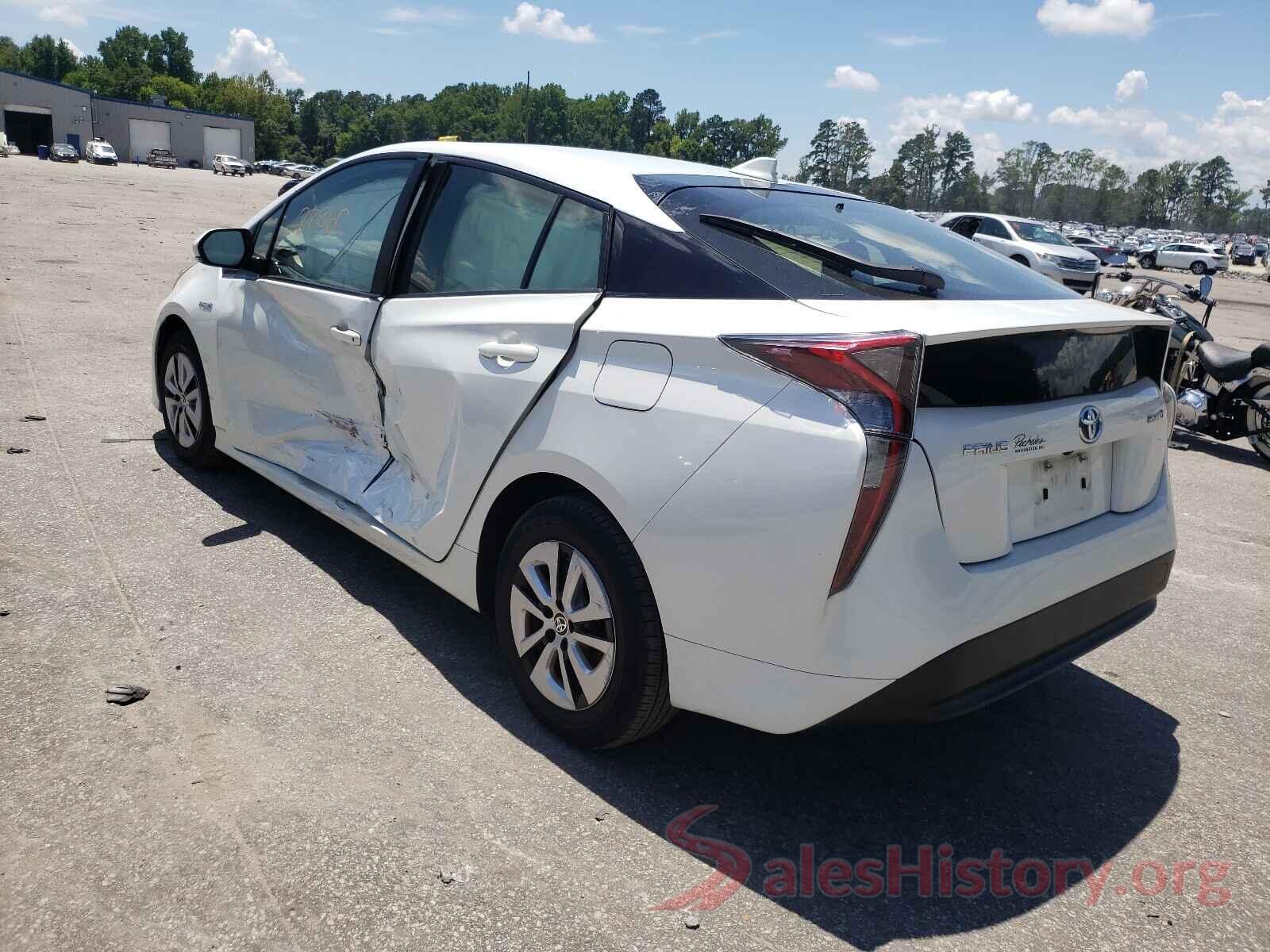 JTDKARFU0G3016759 2016 TOYOTA PRIUS