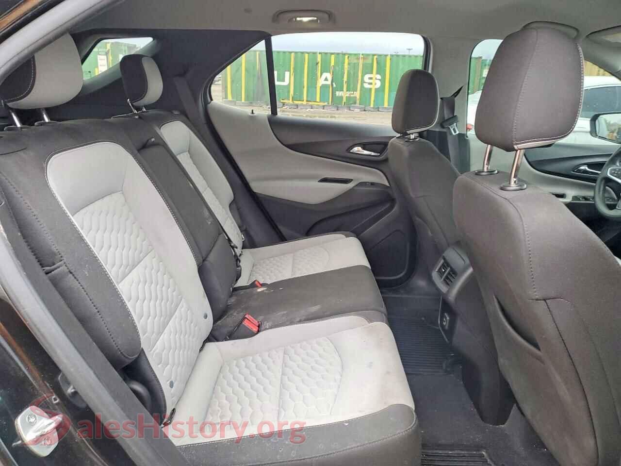 2020 CHEVROLET EQUINOX VIN 2GNAXSEV1L6106069, VIN plate