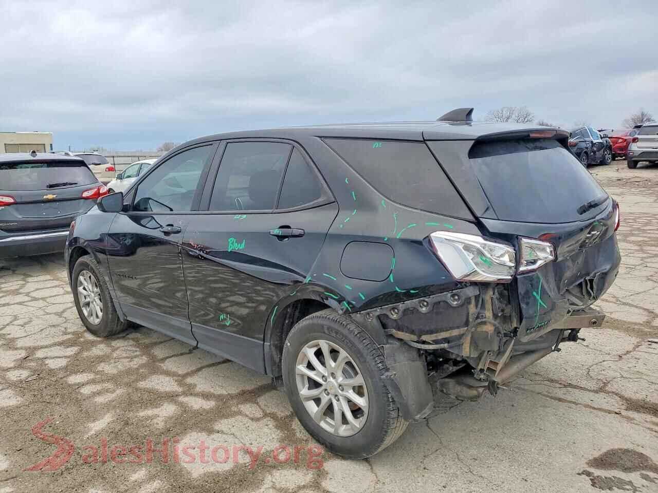 2020 CHEVROLET EQUINOX VIN 2GNAXSEV1L6106069, front view