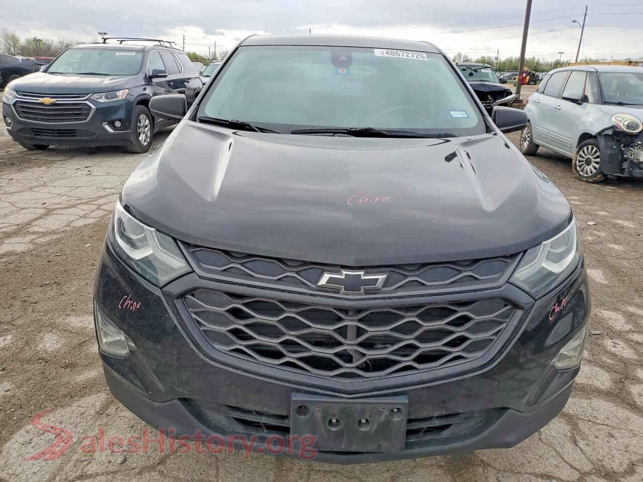2020 CHEVROLET EQUINOX VIN 2GNAXSEV1L6106069, rear view