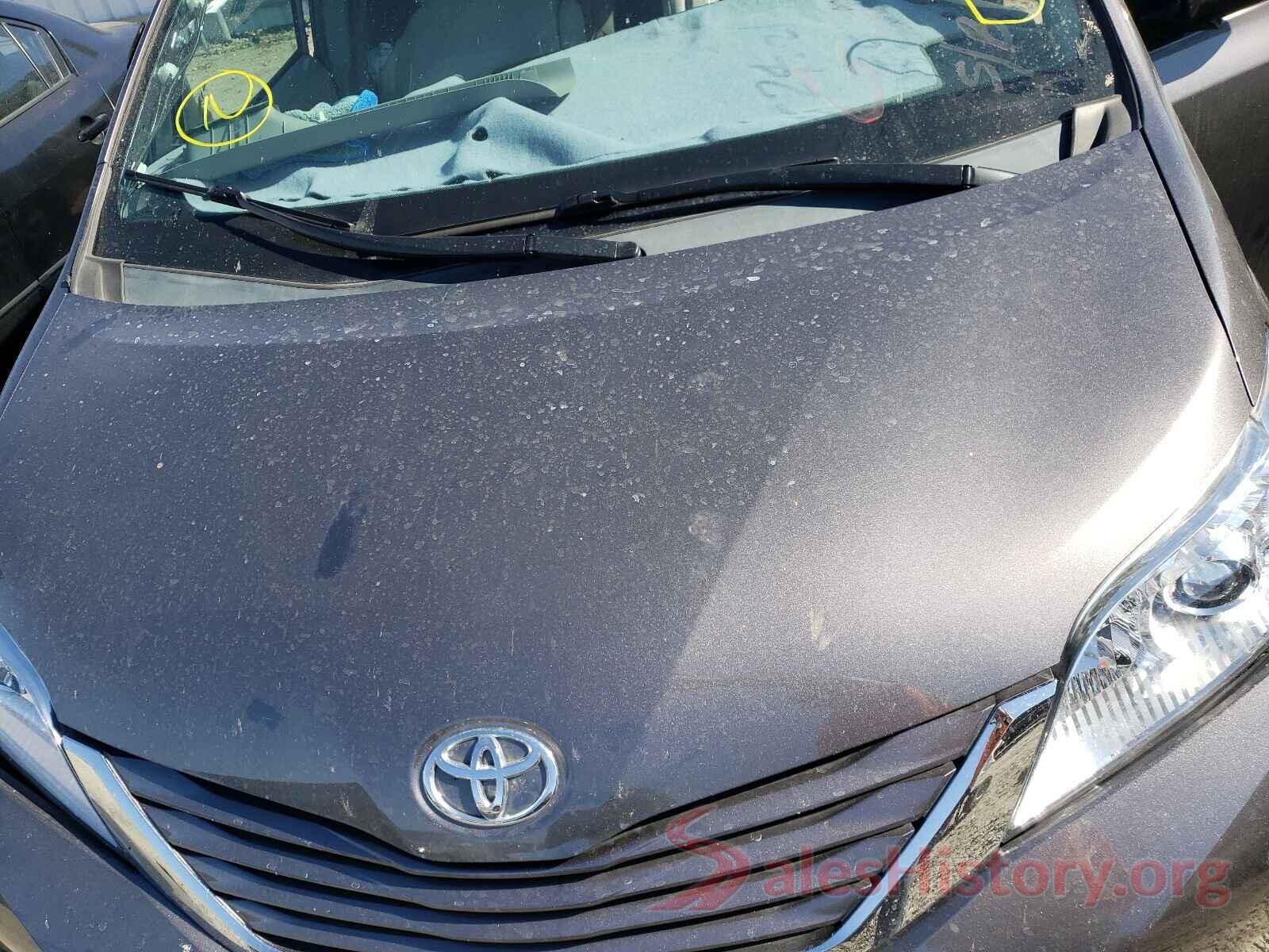 5TDKK3DC7GS718726 2016 TOYOTA SIENNA