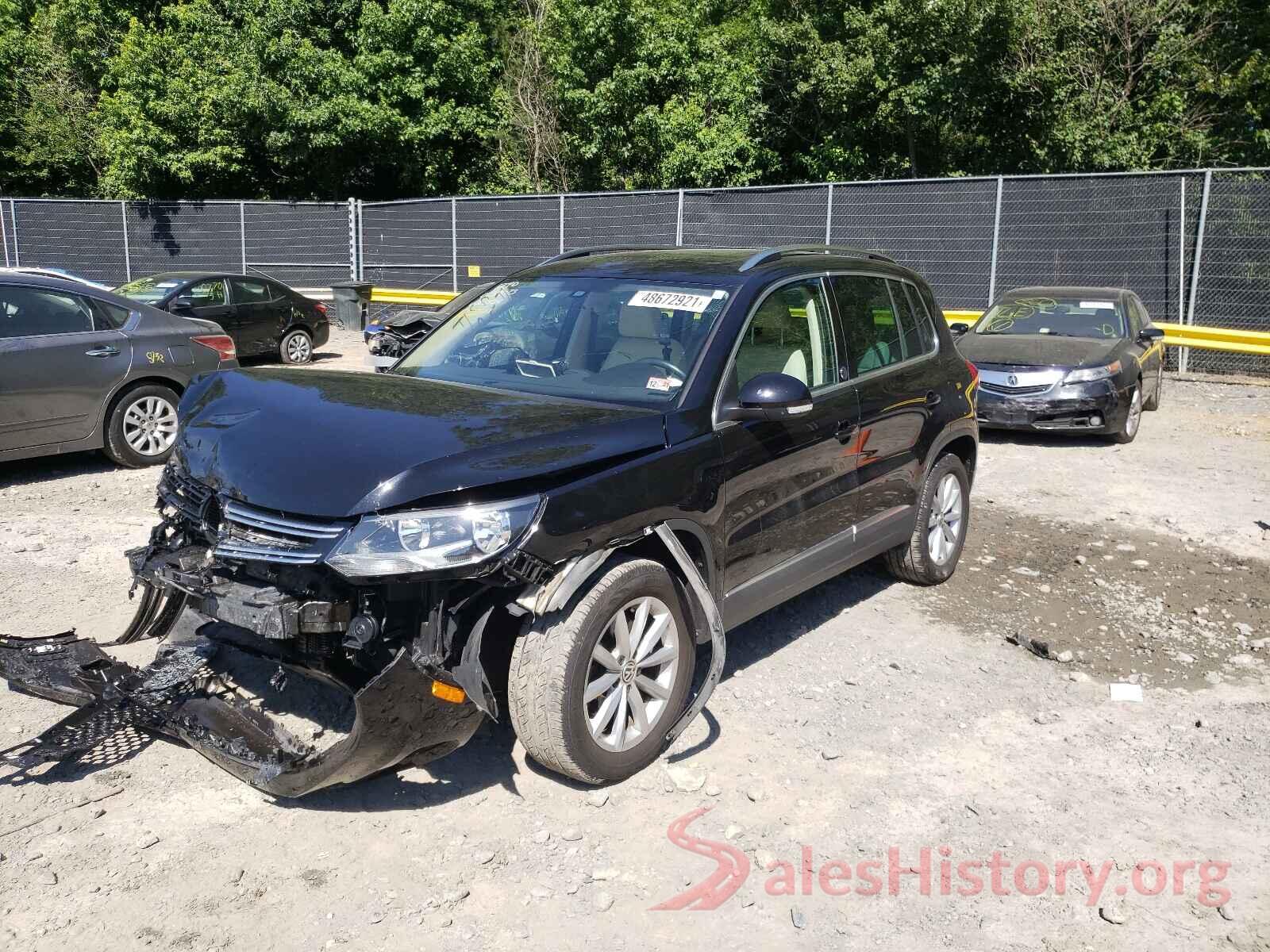 WVGSV7AX2HK005534 2017 VOLKSWAGEN TIGUAN