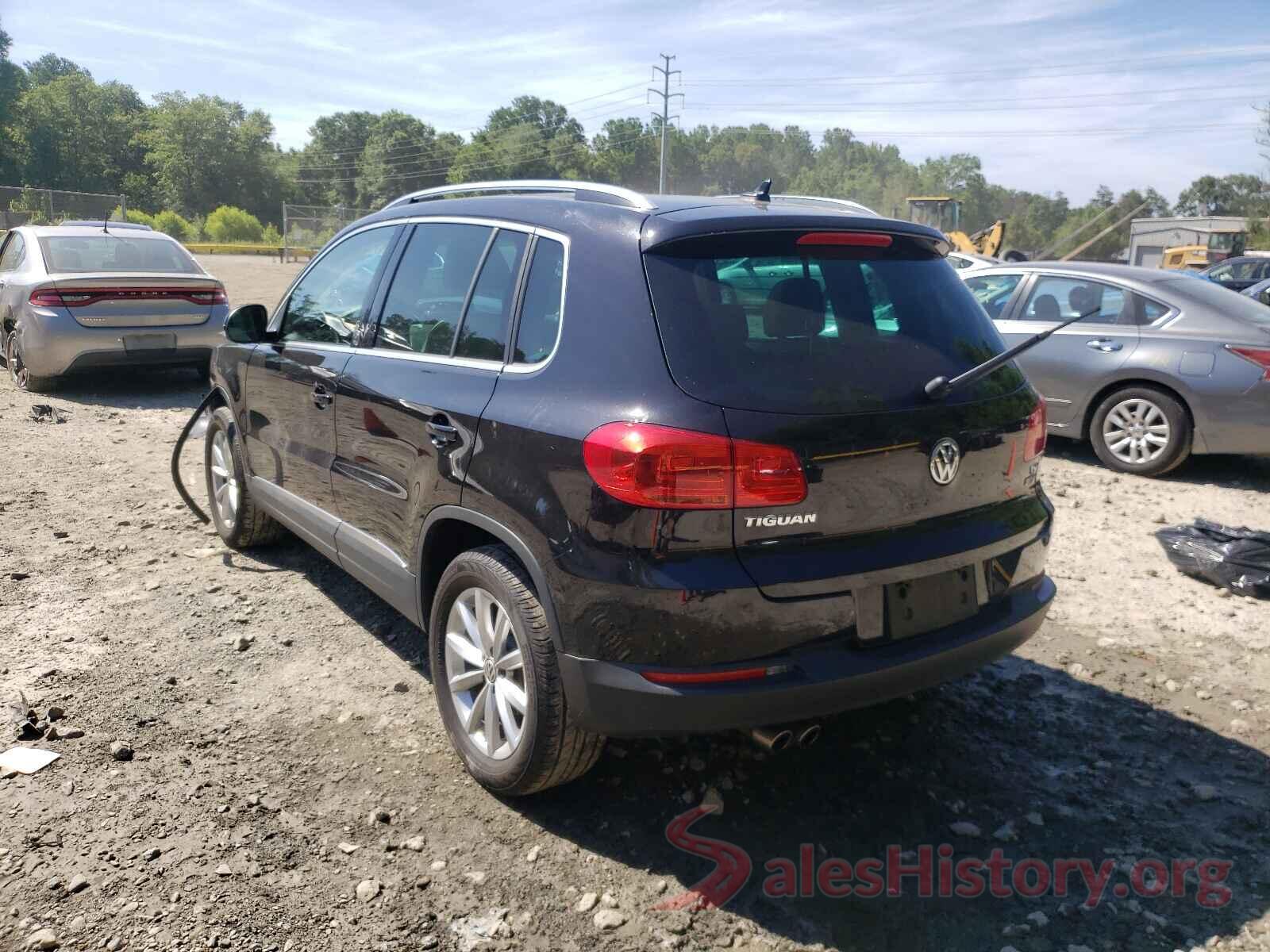 WVGSV7AX2HK005534 2017 VOLKSWAGEN TIGUAN