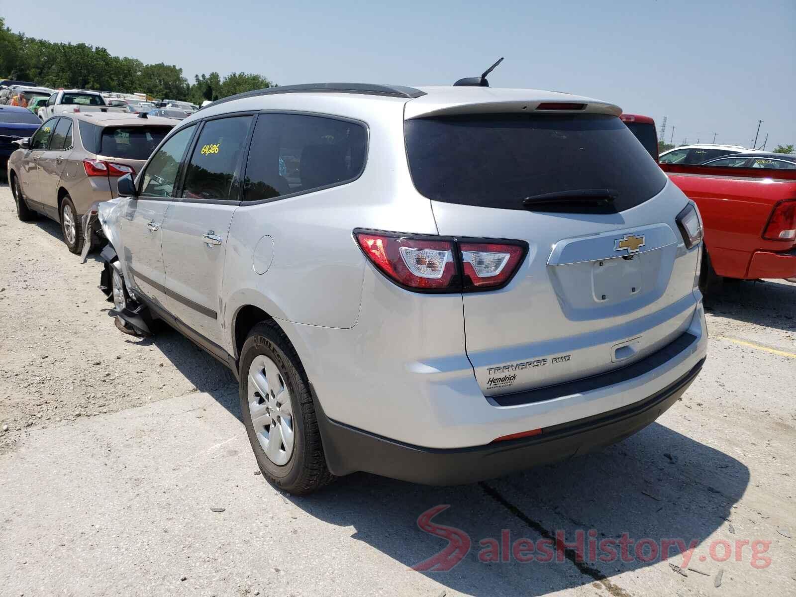 1GNKVFED2HJ314688 2017 CHEVROLET TRAVERSE