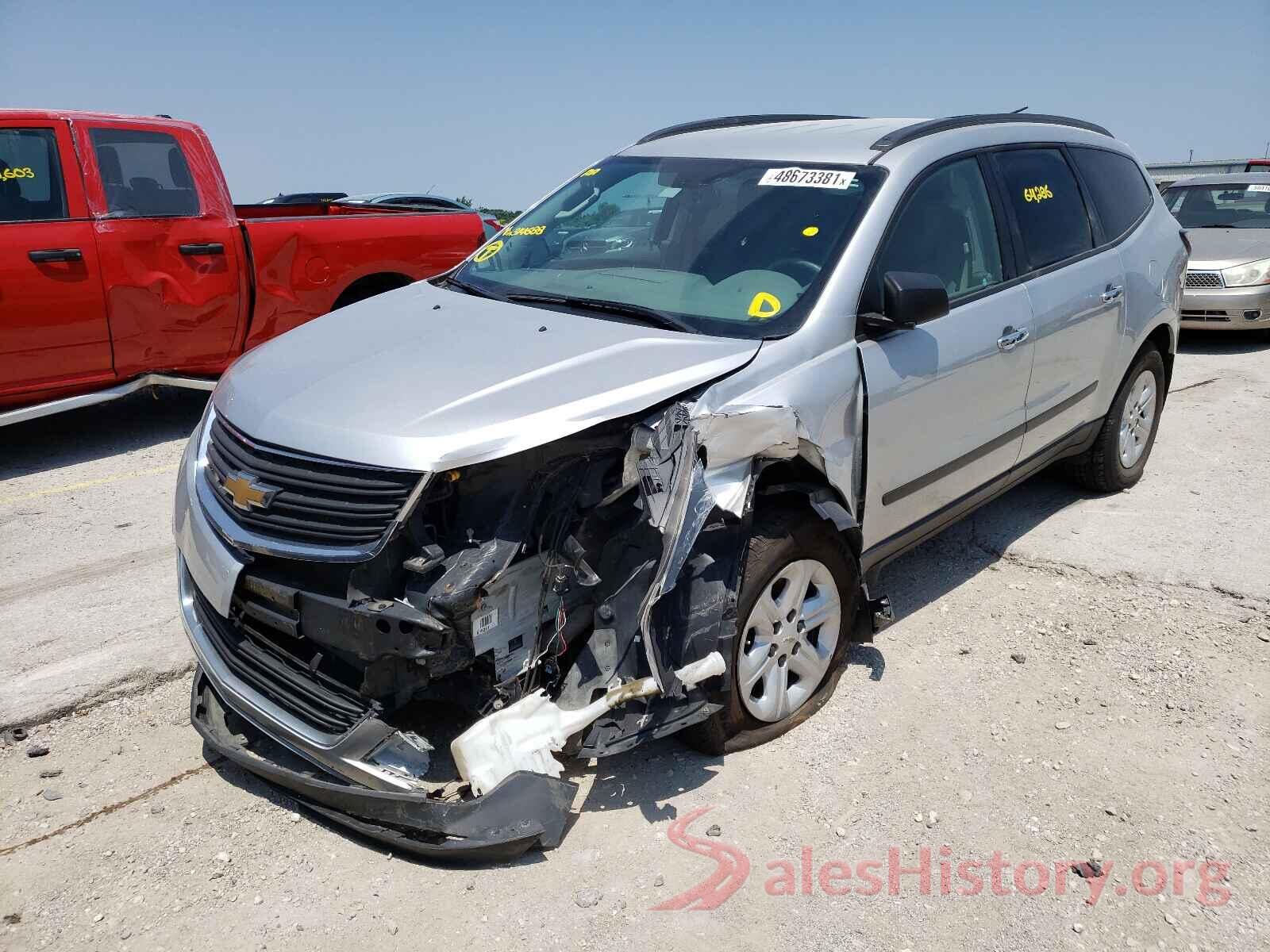 1GNKVFED2HJ314688 2017 CHEVROLET TRAVERSE