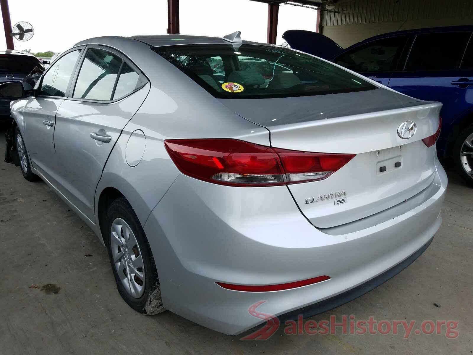 5NPD74LF4HH100153 2017 HYUNDAI ELANTRA