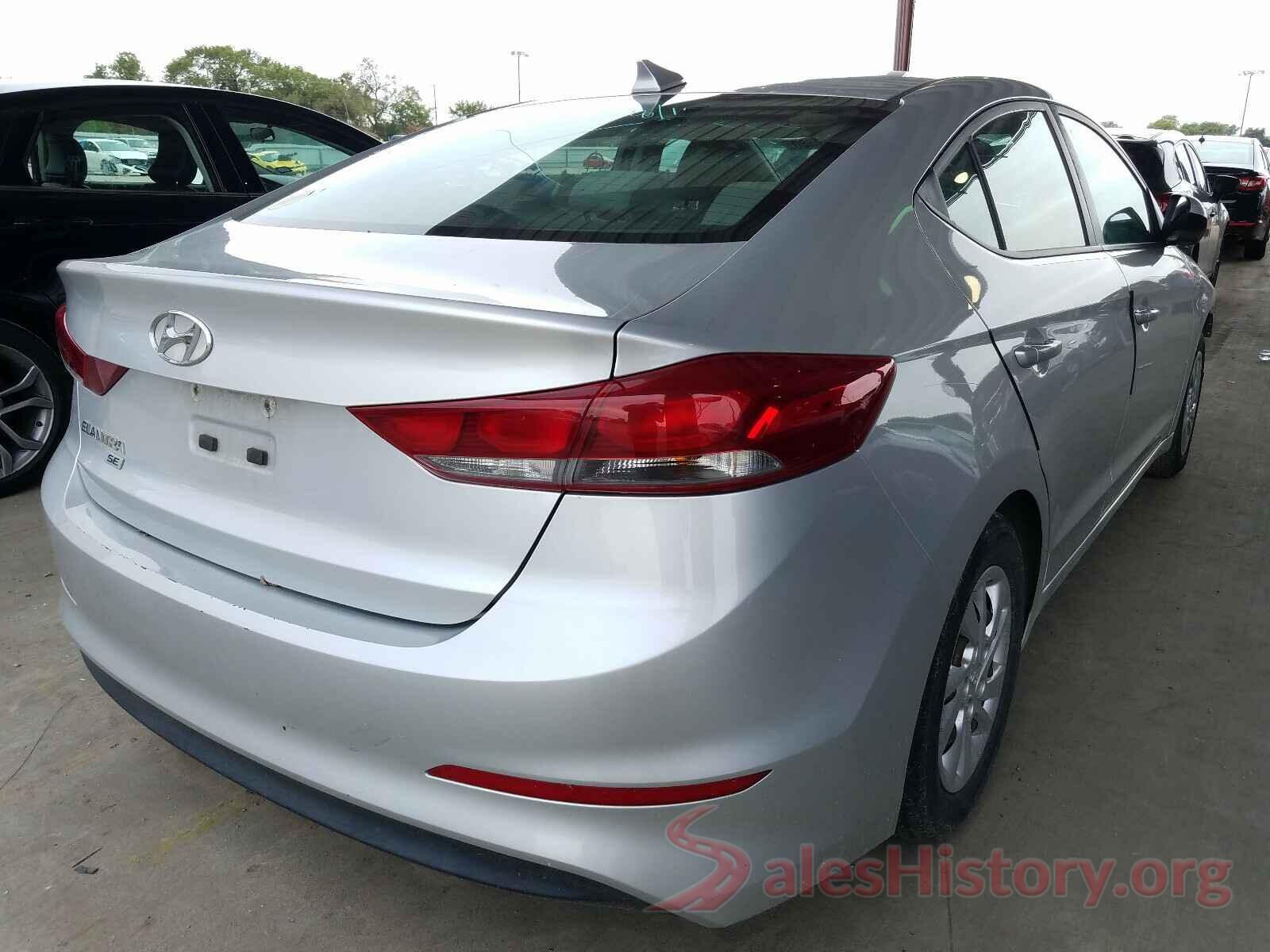 5NPD74LF4HH100153 2017 HYUNDAI ELANTRA