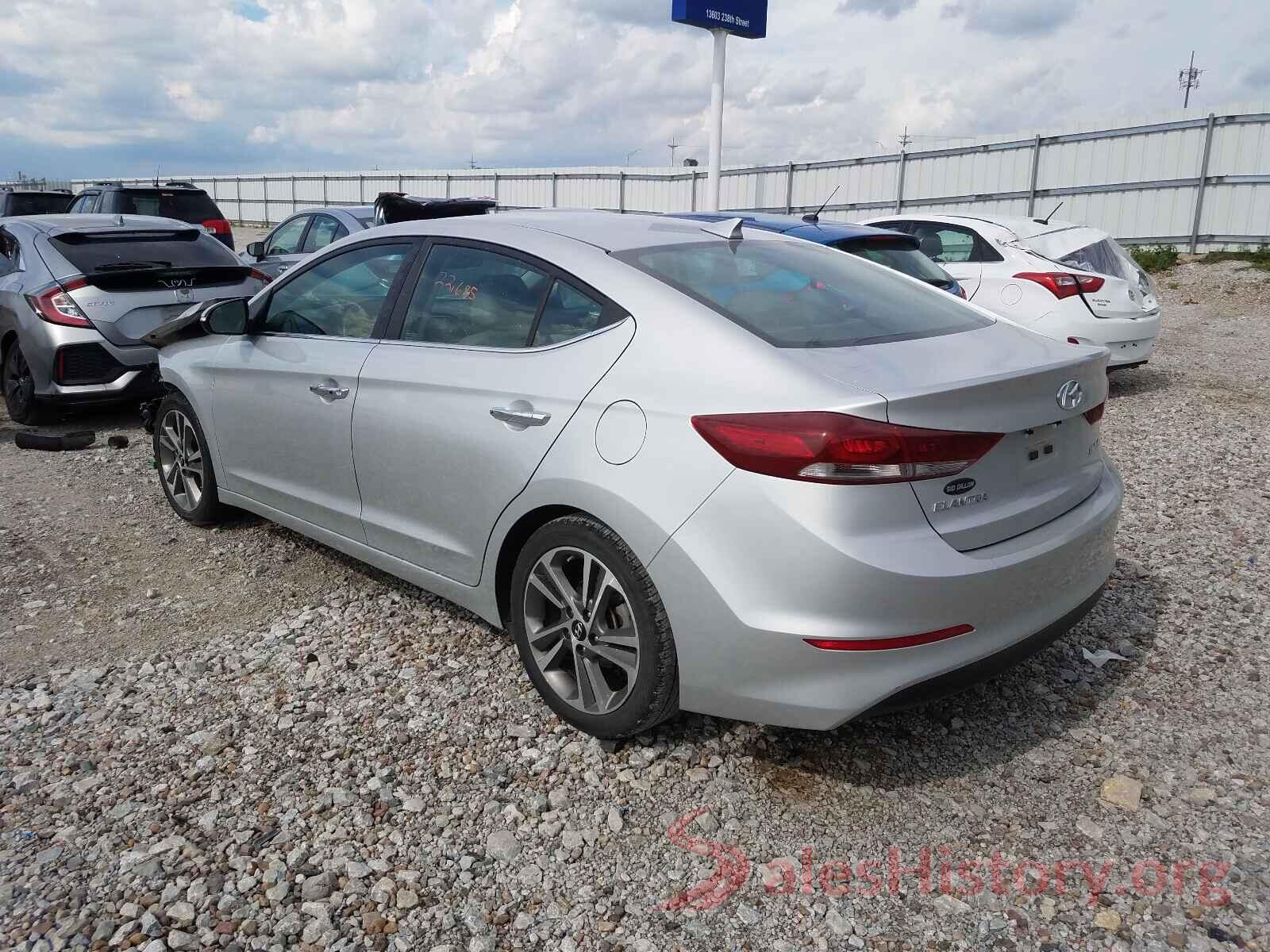 5NPD84LF6HH083191 2017 HYUNDAI ELANTRA