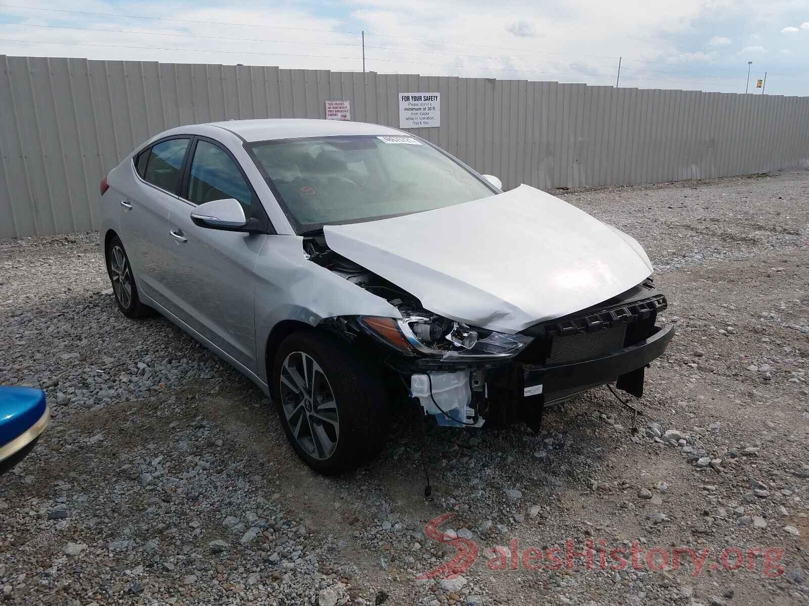 5NPD84LF6HH083191 2017 HYUNDAI ELANTRA