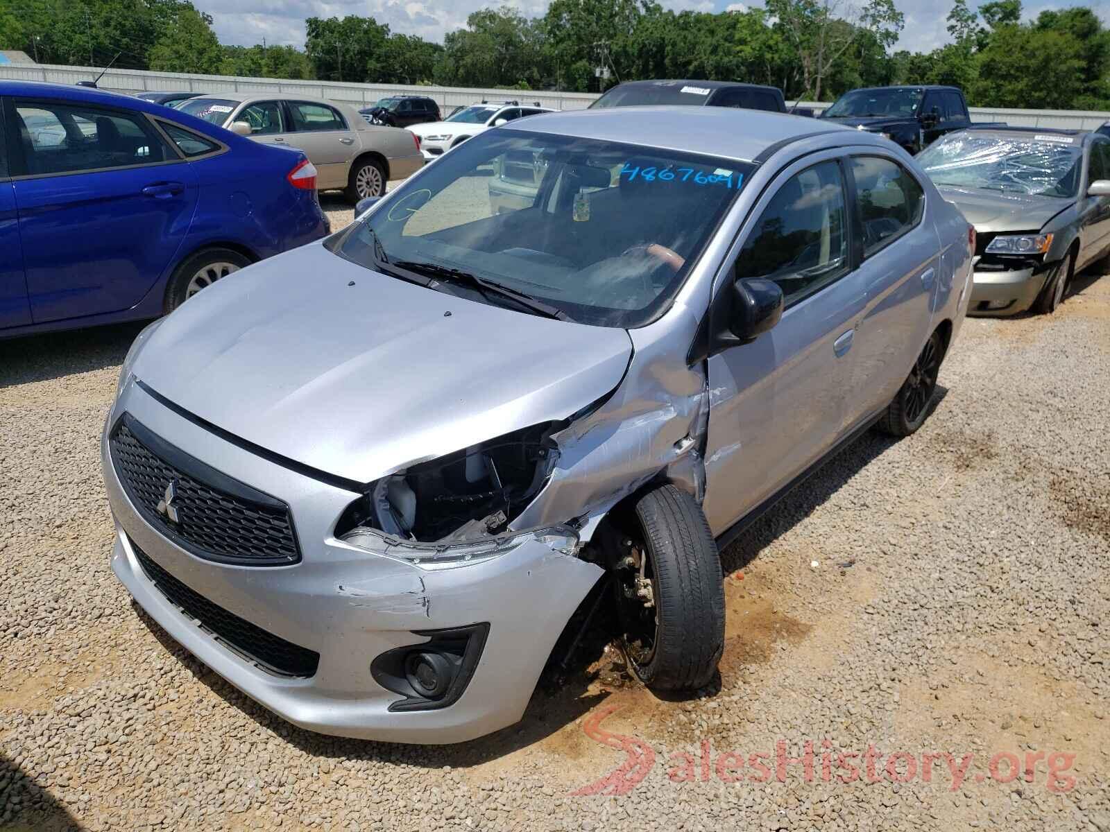 ML32F4FJ2LHF06908 2020 MITSUBISHI MIRAGE