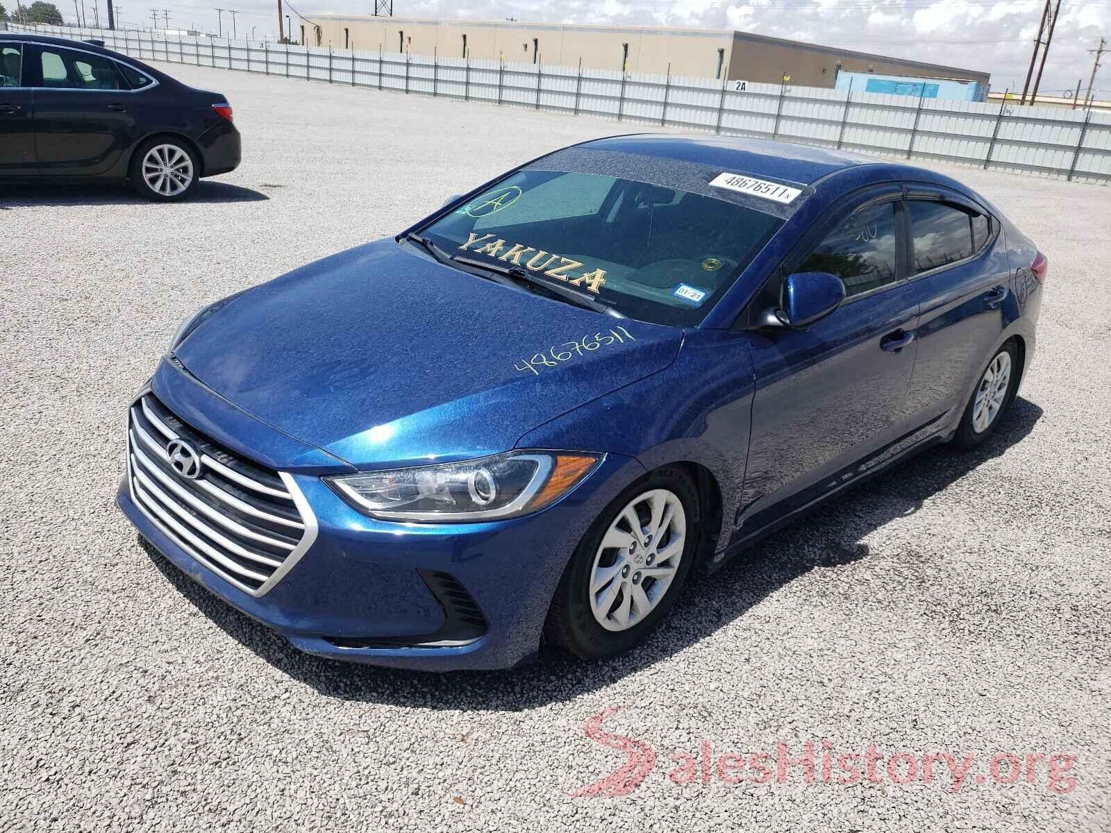 5NPD74LF2JH299547 2018 HYUNDAI ELANTRA