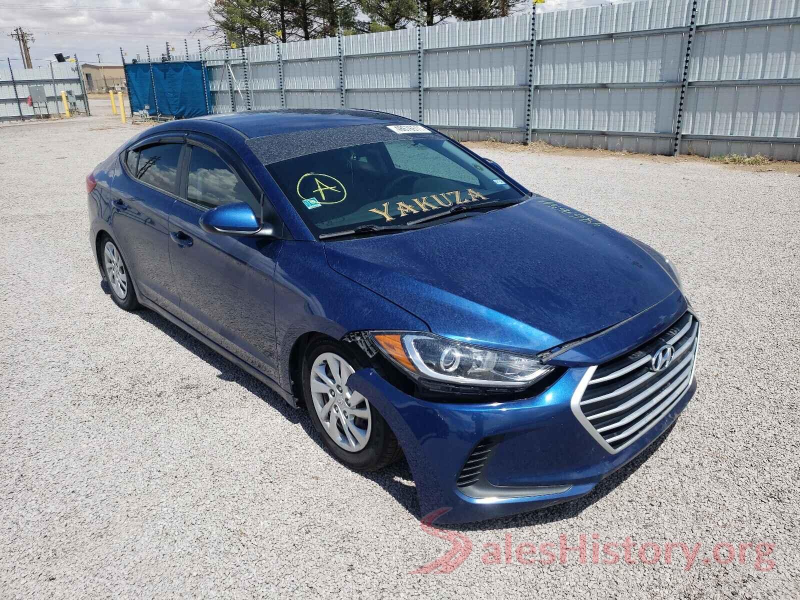 5NPD74LF2JH299547 2018 HYUNDAI ELANTRA