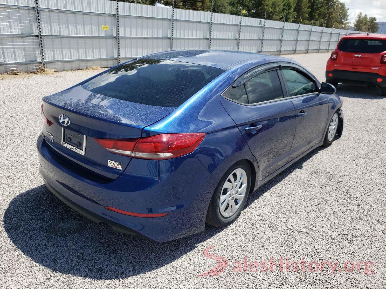 5NPD74LF2JH299547 2018 HYUNDAI ELANTRA