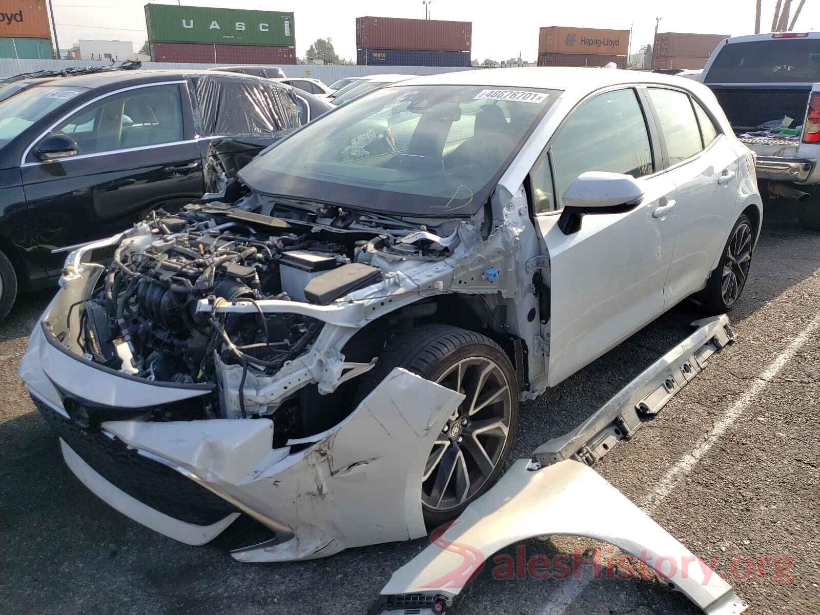 JTNK4RBE0K3017128 2019 TOYOTA COROLLA