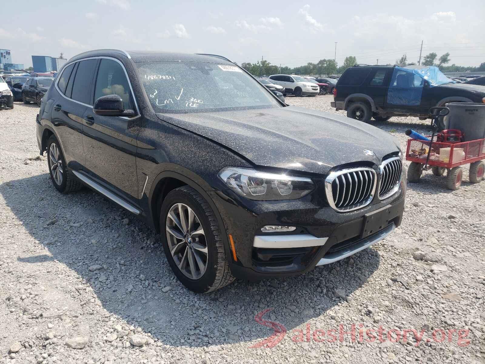 5UXTR9C53KLE19588 2019 BMW X3