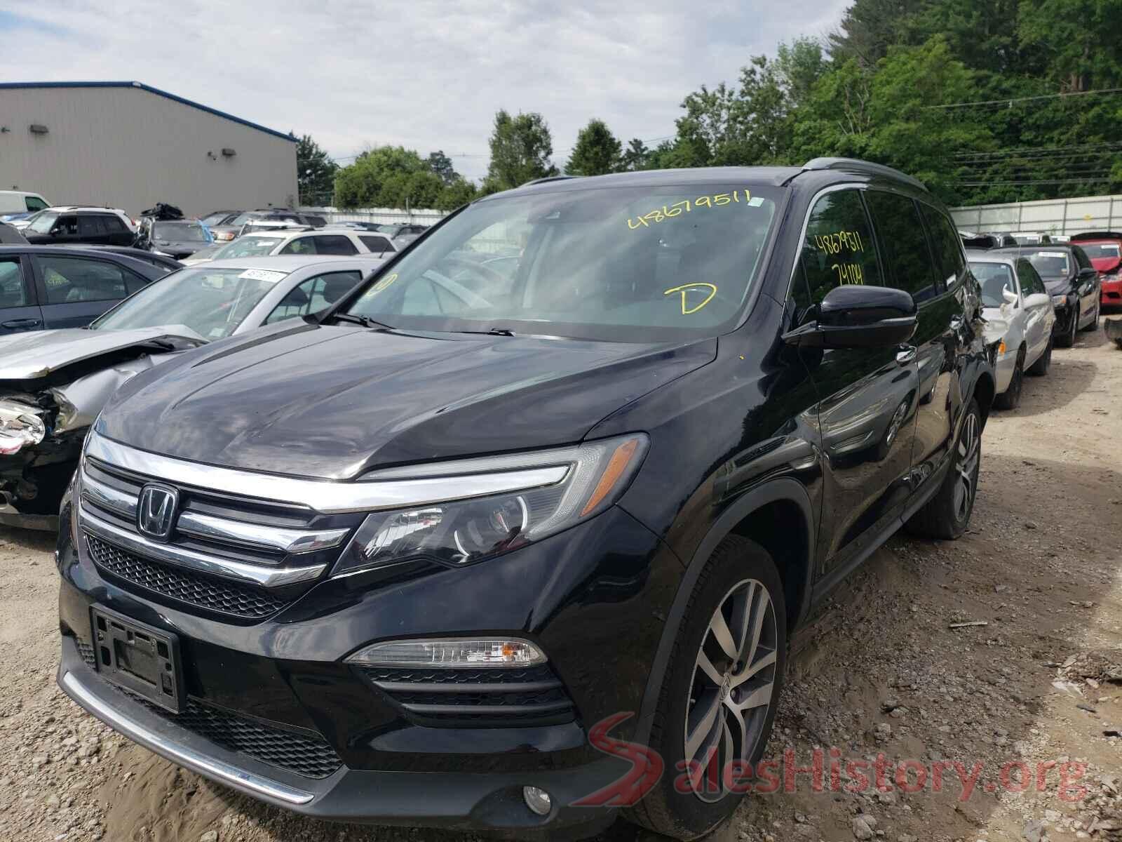 5FNYF6H00HB017841 2017 HONDA PILOT