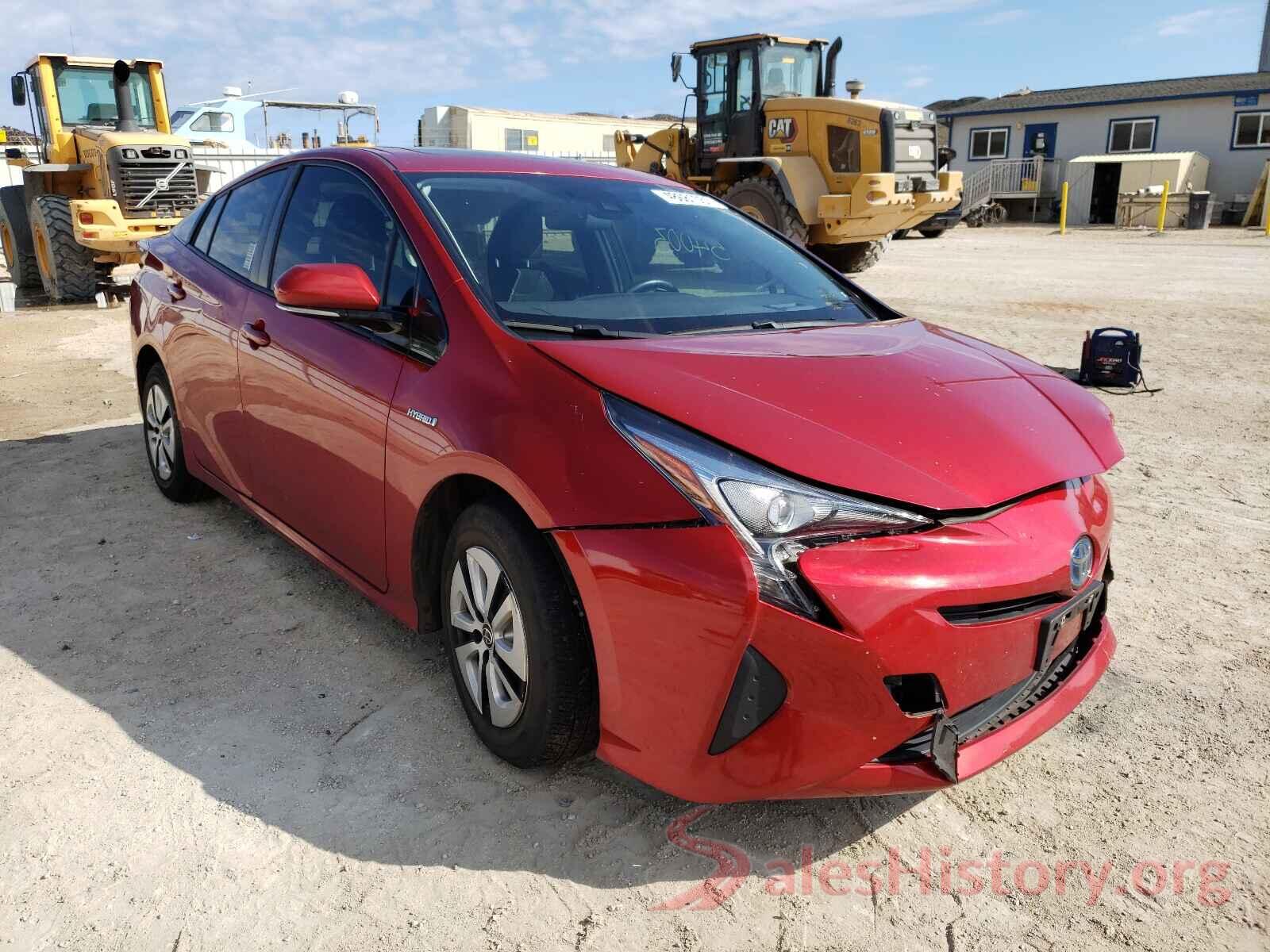 JTDKARFU3G3511814 2016 TOYOTA PRIUS