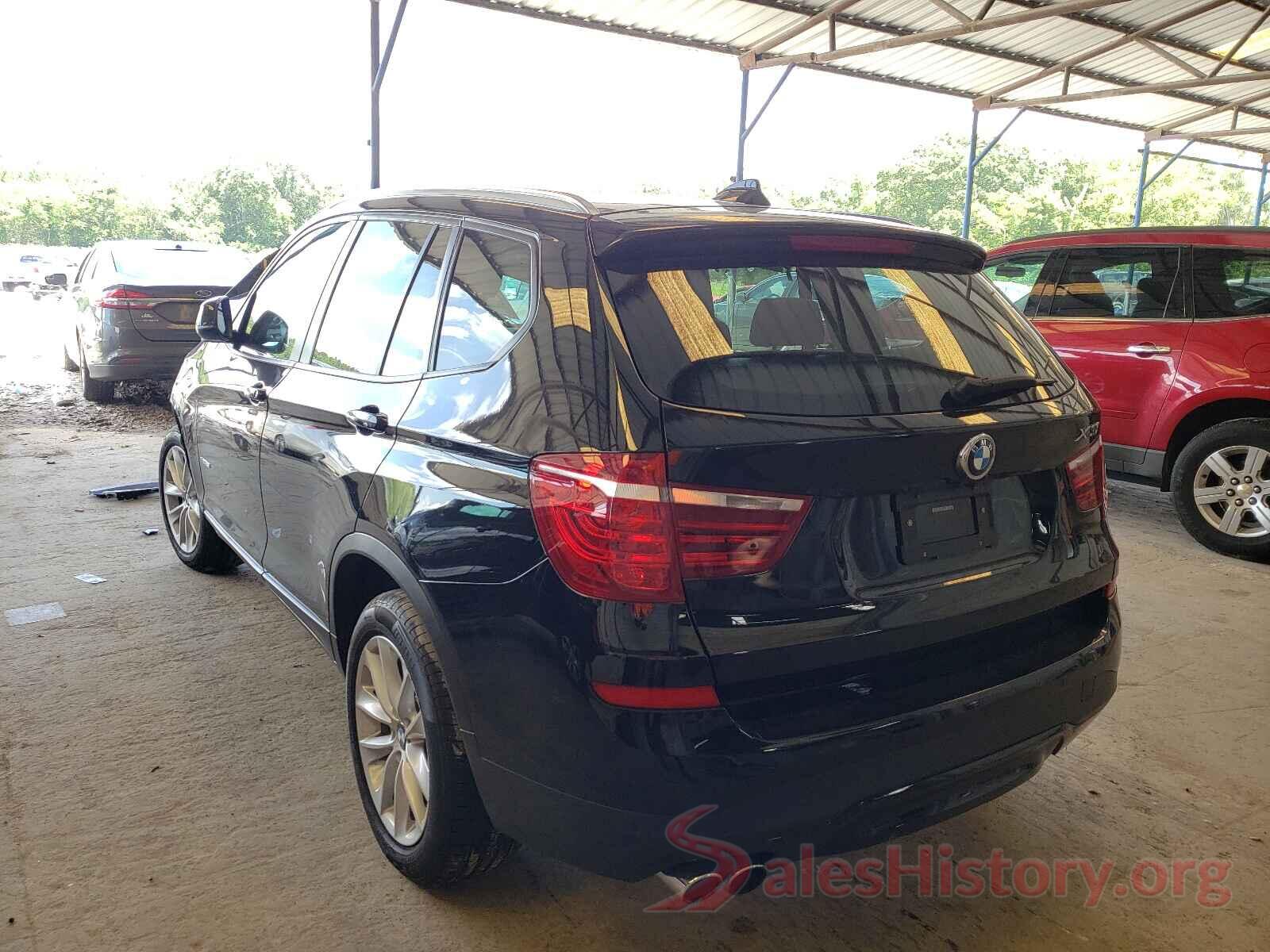 5UXWX9C5XH0T03508 2017 BMW X3