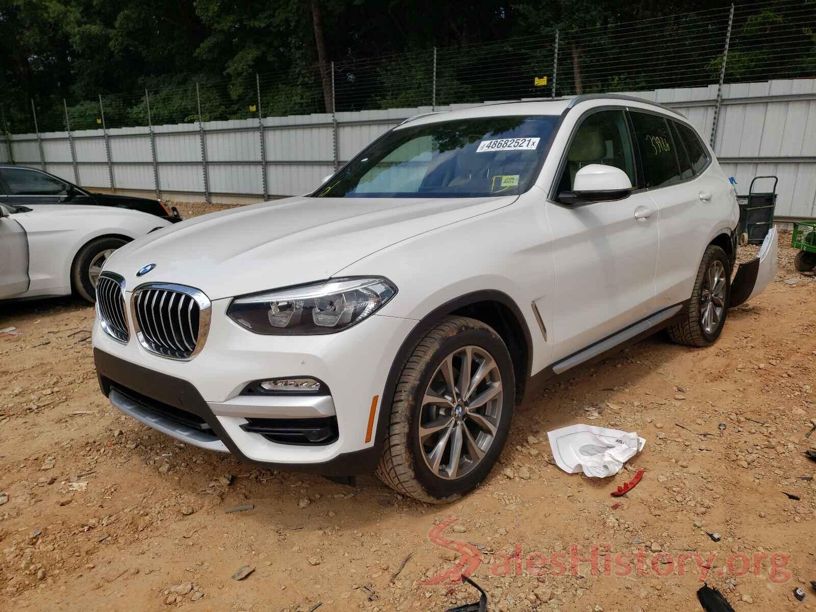 5UXTR7C5XKLF30935 2019 BMW X3