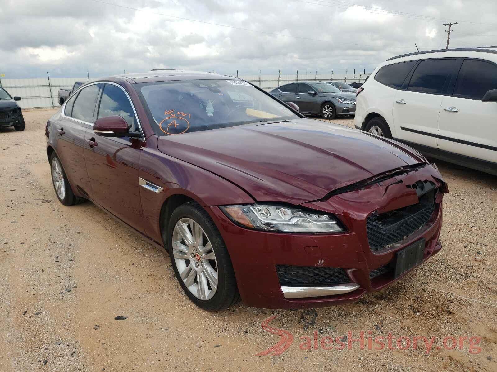 SAJBD4BV3GCY09872 2016 JAGUAR XF