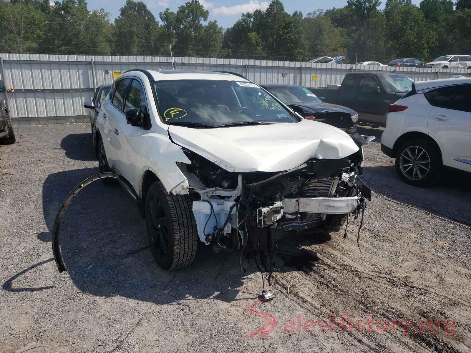 5N1AZ2MH5HN177661 2017 NISSAN MURANO