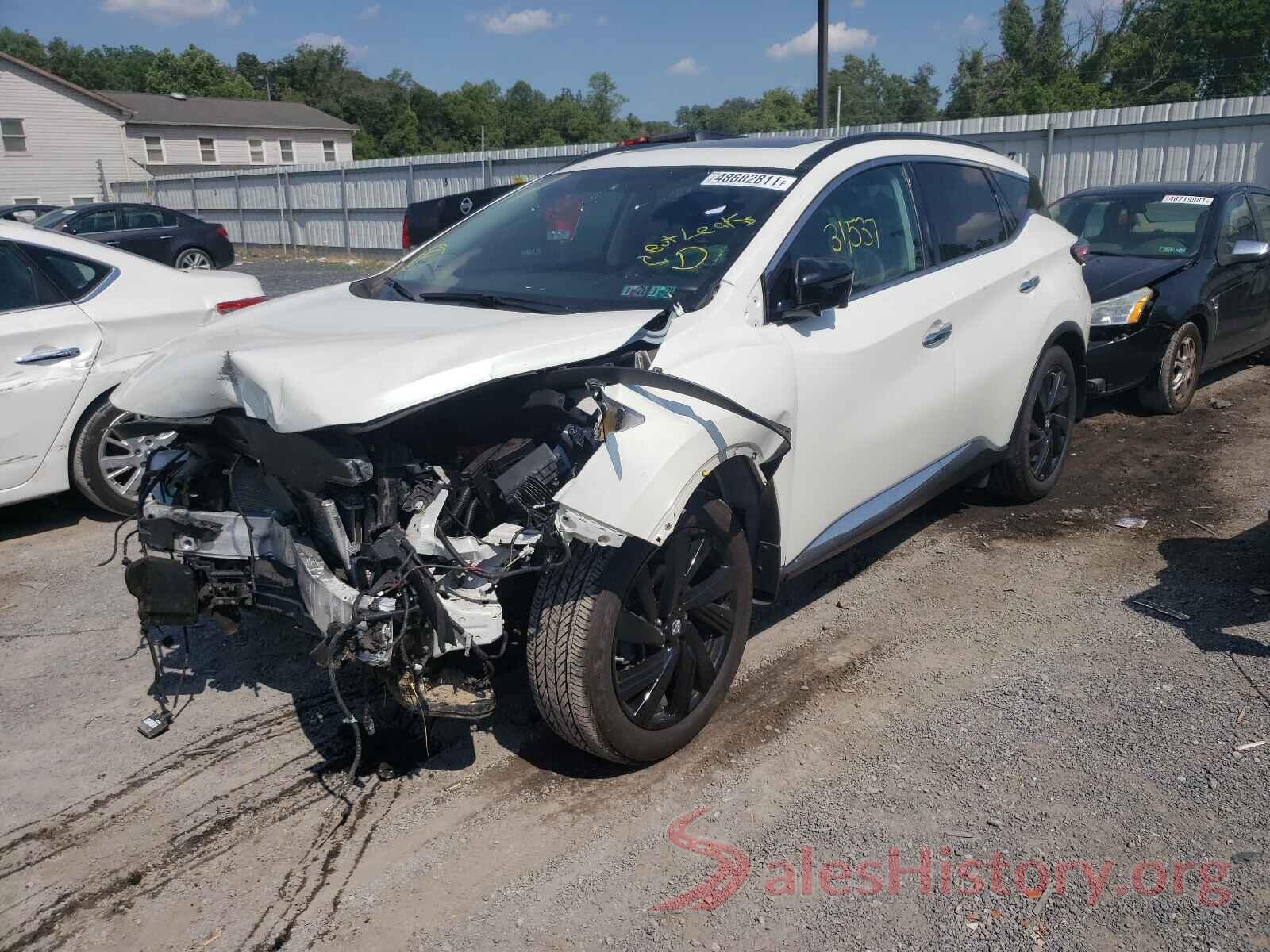 5N1AZ2MH5HN177661 2017 NISSAN MURANO