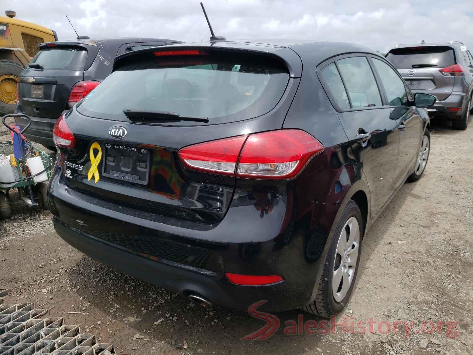 KNAFK5A87G5606833 2016 KIA FORTE