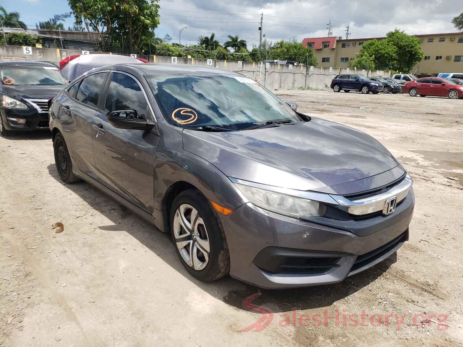 19XFC2F5XGE027465 2016 HONDA CIVIC