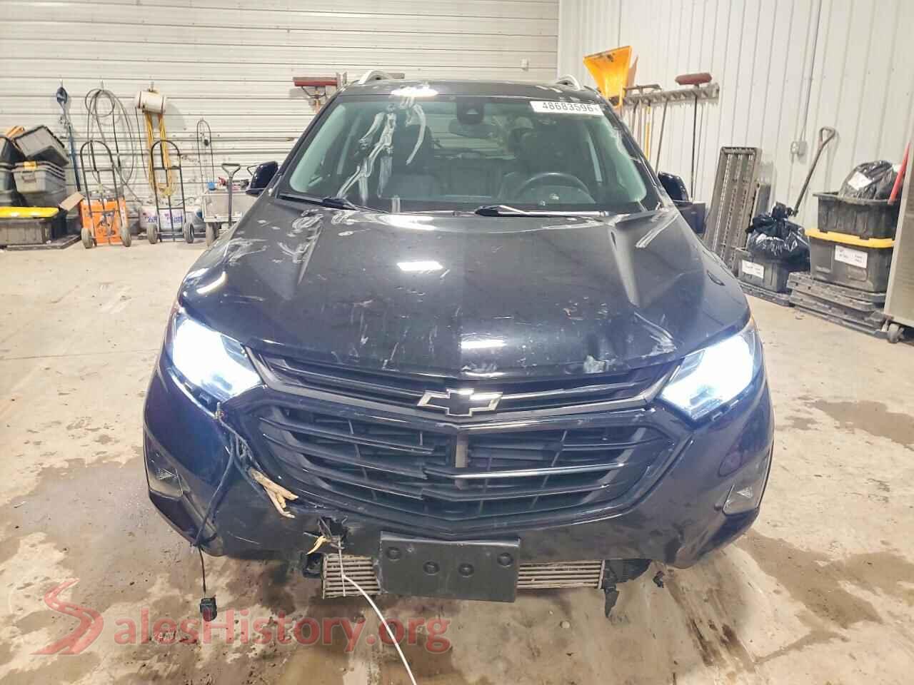 2020 CHEVROLET EQUINOX VIN 2GNAXKEV1L6123924, rear view