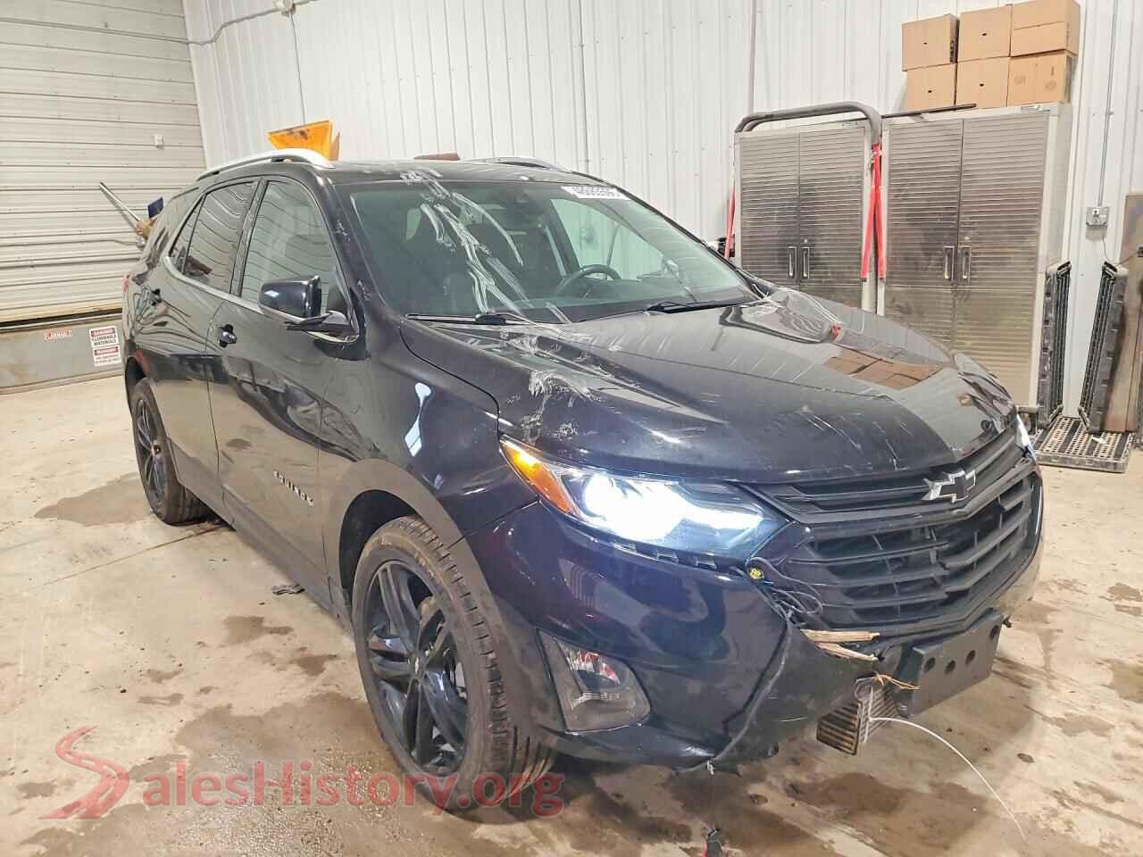 2020 CHEVROLET EQUINOX VIN 2GNAXKEV1L6123924, rear 3/4 view