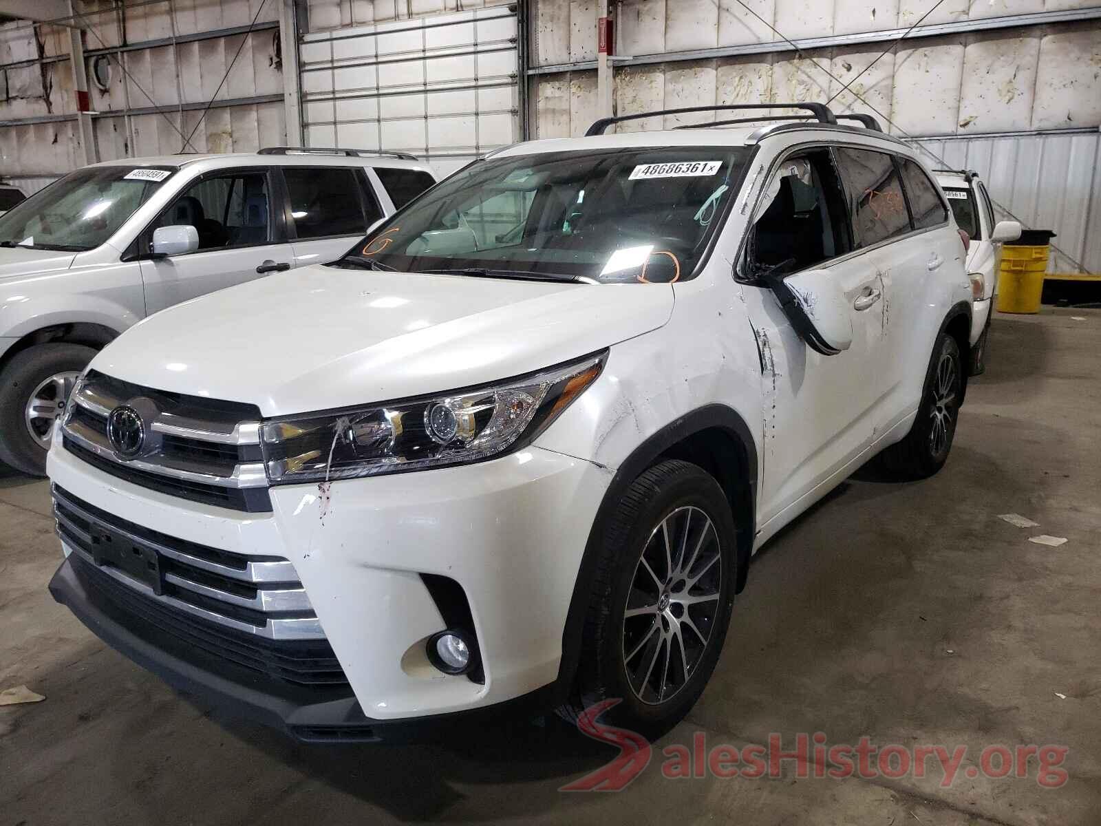 5TDDZRFH6HS478554 2017 TOYOTA HIGHLANDER