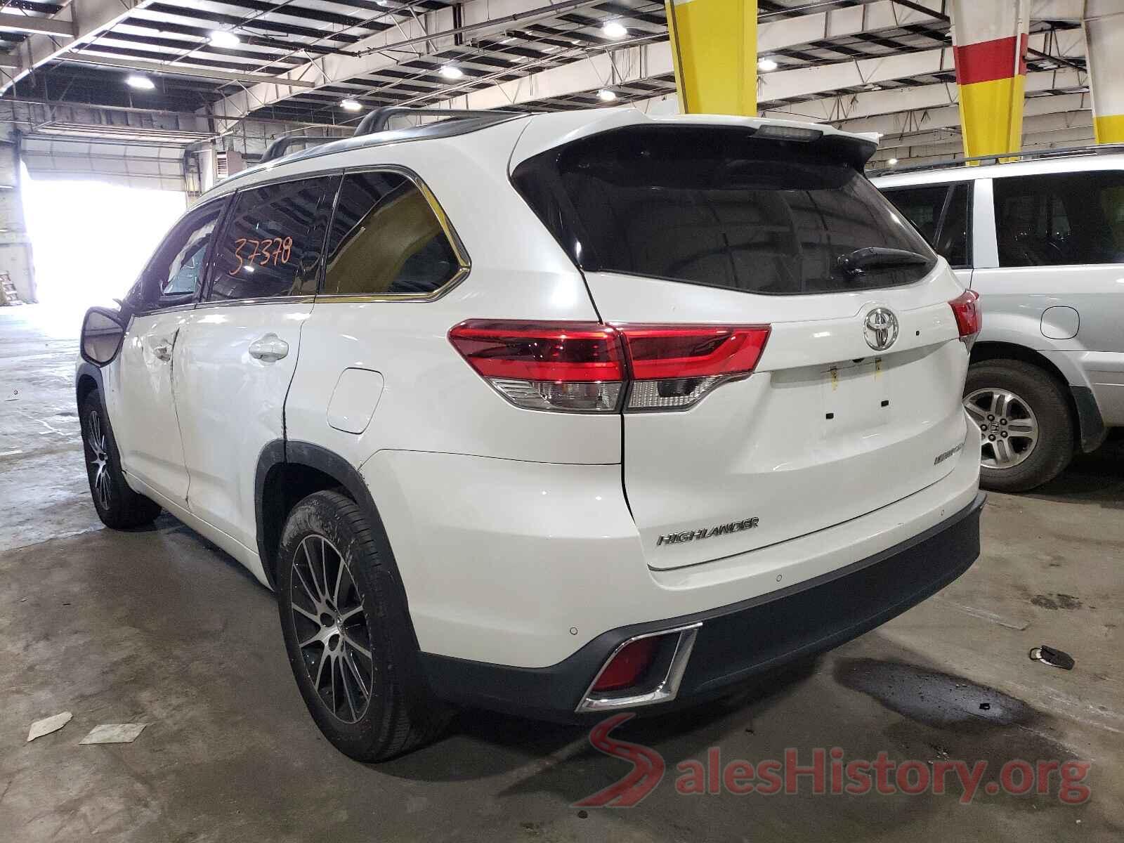 5TDDZRFH6HS478554 2017 TOYOTA HIGHLANDER