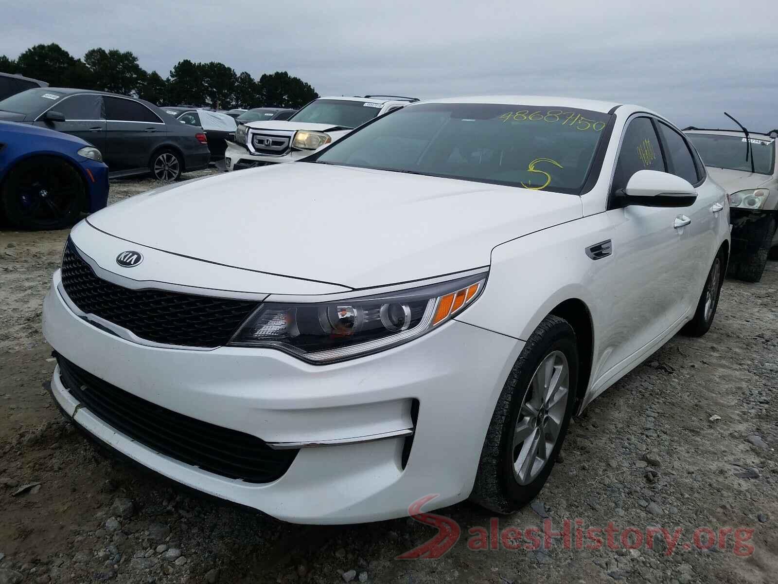 KNAGT4L37G5102991 2016 KIA OPTIMA