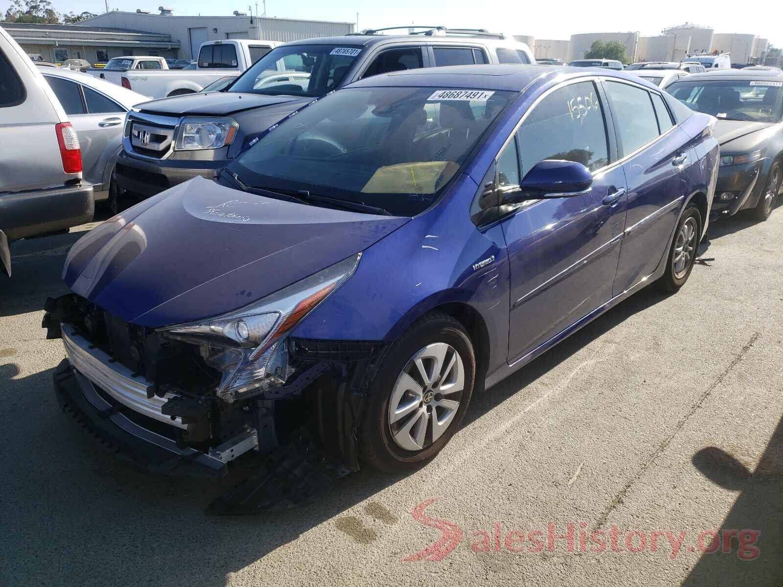 JTDKARFU2G3508323 2016 TOYOTA PRIUS