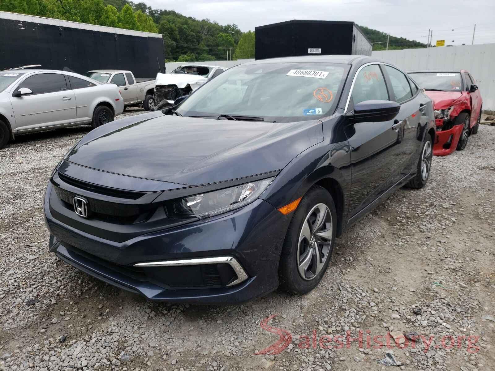 2HGFC2F64KH583746 2019 HONDA CIVIC