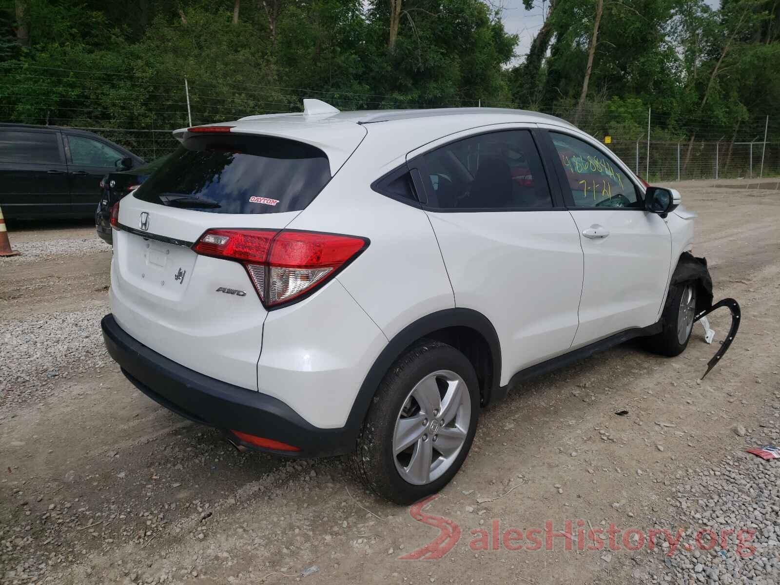 3CZRU6H51KM739788 2019 HONDA HR-V