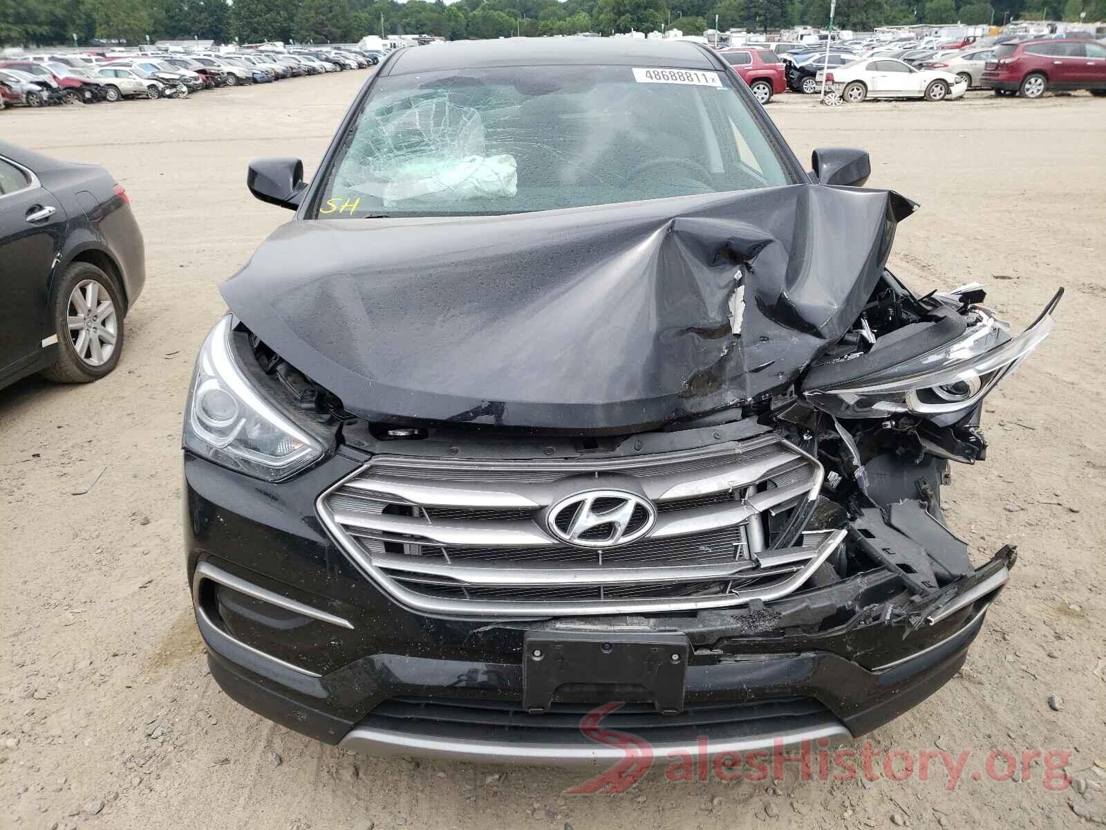 5XYZT3LBXHG393640 2017 HYUNDAI SANTA FE