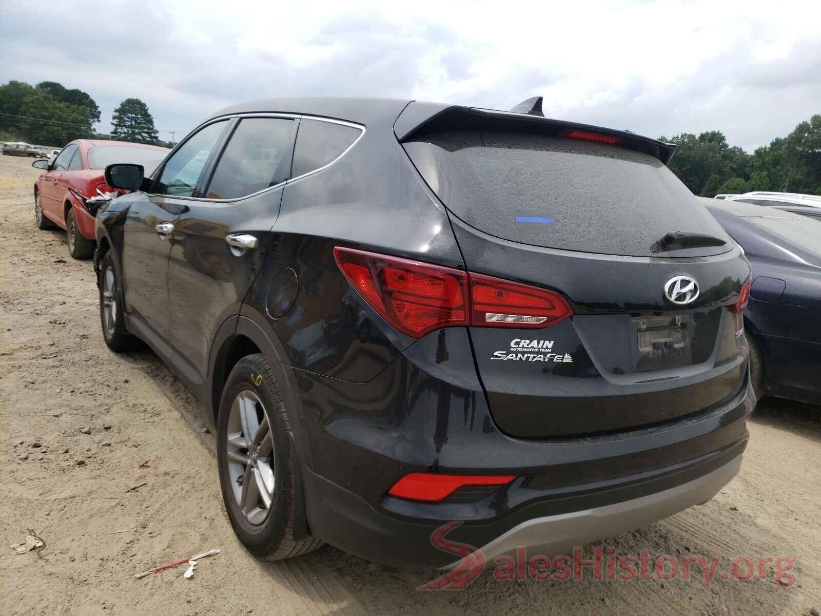 5XYZT3LBXHG393640 2017 HYUNDAI SANTA FE