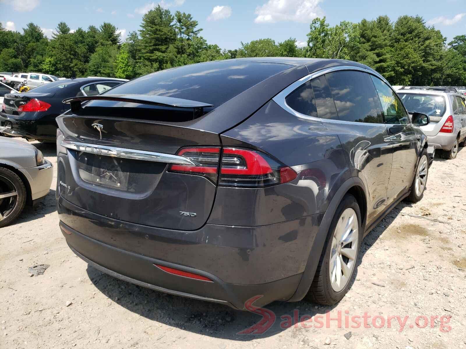 5YJXCBE26HF049549 2017 TESLA MODEL X